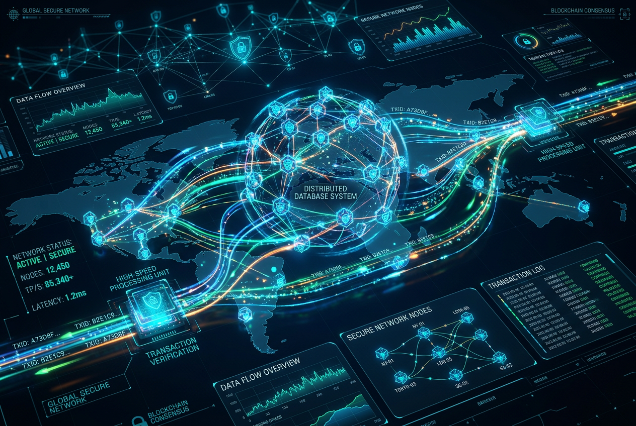 Digitální diagram šifrované platební brány a finančních toků